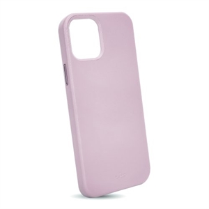 PURO Sky Leather cover pink for iPhone 12/12 Pro